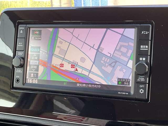 MJ119D-W 日産純正ナビ