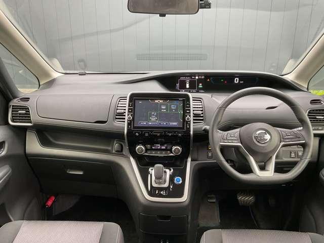 セレナ 1.2 e-POWER ハイウェイスター V 寒冷地仕様/ステアリング&シートヒーター/ 360°カメラ エマジェンシーブレーキ 1オナ スマキー バックカメラ レーンアシスト 点検記録簿付 クルコン ETC ドラレコ サイドカーテンエアバック フルオートエアコン アルミホイール ナビTV(4枚目)