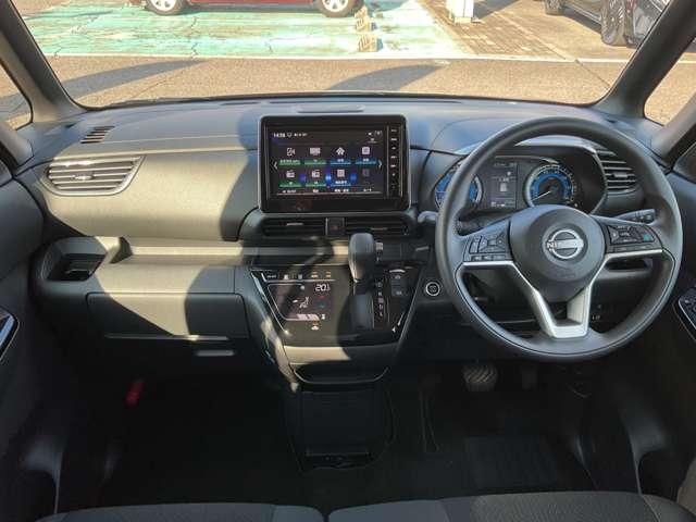 ルークス 660 ハイウェイスターX プロパイロット エディション 純正ナビ/両側スライドドア/アラウンドビュ 左右パワースライドドア アイドリング パノラマモニター 助手席エアバッグ 衝突軽減ブレーキ PW ナビ&TV 1セグ LEDヘッドライト LDW スマートキー ETC ワンオーナー車 バックカメラ(4枚目)