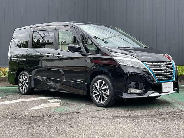 セレナ 1.2 e-POWER ハイウェイスター V プロパイロット/両側オートスライドドア/後 360°カメラ エマジェンシーブレーキ 1オナ スマキー バックカメラ LED レーンアシスト 点検記録簿付 ETC ドラレコ フルオートエアコン アルミホイール エアバック メモリーナビ キーフリー(18枚目)