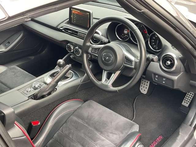 ロードスターRF 2.0 RS 6速MT/レカロシート/シートヒーター/BOSEサ LEDランプ ETC車載器 Iストップ キーレス フルオートエアコン アルミホイール 記録簿 TVナビ メモリーナビ バックカメ 車線逸脱警告 Sキー(9枚目)