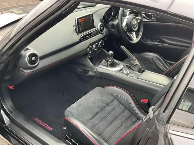 ロードスターRF 2.0 RS 6速MT/レカロシート/シートヒーター/BOSEサ LEDランプ ETC車載器 Iストップ キーレス フルオートエアコン アルミホイール 記録簿 TVナビ メモリーナビ バックカメ 車線逸脱警告 Sキー(10枚目)