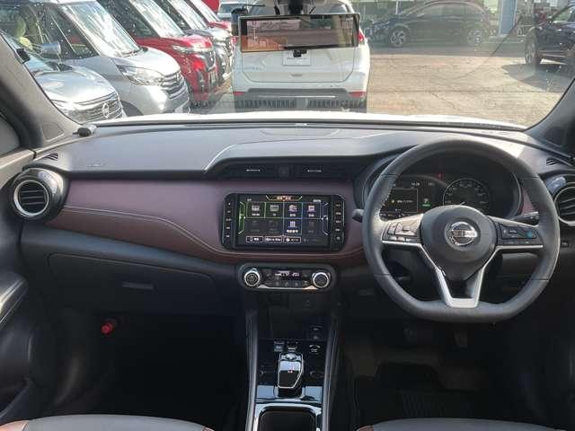 キックス 1.2 X FOUR スタイルエディション(e-POWER) 4WD 4WD/寒冷地仕様/プロパイロット/SOSコール/ 衝突軽減 LED 全方位カメラ スマートキー 車線逸脱警報 4WD ドライブレコーダー バックカメラ ETC アルミホイール メモリーナビ ワンオーナー オートエアコン 寒冷地仕様(4枚目)