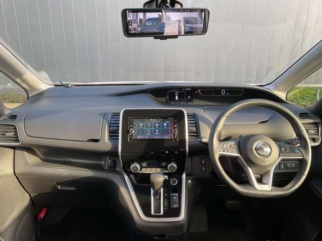 セレナ 2.0 ハイウェイスター Vセレクション メモリーナビMM317D-W/プロパイロット/ドラ 全周カメラ I-STOP サイドカメラ 両側ASD ワンオ-ナ-車 レーダークルーズC 車線逸脱 LEDヘッドライト バックカメラ ETC TVナビ ドライブレコーダー キーレス オートエアコン(4枚目)