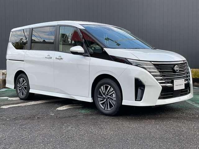 セレナ ２．０　ハイウェイスターＶ　※雹害車両／日産コネクトナビ／プロパイロッ　Ｗ電動スライド　レーダークルコン　レーンアシスト　カーナビ　ＬＥＤランプ　ＥＴＣ装備　カーテンエアバッグ　アルミホイール　キーフリー　メモリ－ナビ　エアコン　ドラレコ　バックカメラ　ＡＢＳ（5枚目）