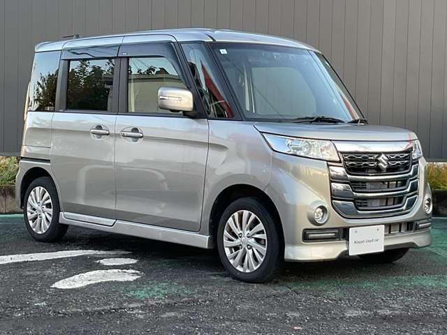 スペーシアカスタムＺ ６６０　カスタム　Ｚ　デュアルカメラブレーキサポート装着車　全方位モニター／メモリーナビ／ＥＴＣ／運転席シ　全方位モニター　デュアルエアバック　ナビＴＶ　Ｓエネチャージ　ワンセグＴＶ　ＡＷ　ＥＴＣ　スマートキー　オートエアコン　キーレス　メモリーナビ　パワーウィンドウ　ＡＢＳ　記録簿　エアバッグ　Ｒカメ（6枚目）