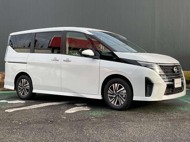 セレナ 2.0 ハイウェイスターV ※雹害車両/日産コネクトナビ/プロパイロッ W電動スライド レーダークルコン レーンアシスト LEDランプ ワンオーナー車 ETC装備 カーテンエアバッグ アルミホイール キーフリー メモリ-ナビ ナビTV エアコン ドラレコ ワンセグTV(6枚目)