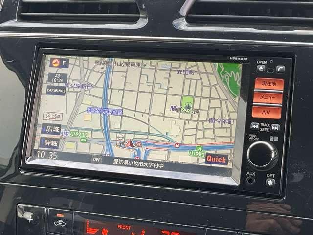 セレナ 2.0 ライダー パノラミックルーフ(サンルーフ)/HDDナビHS サンルーフ スマートキー&プッシュスタート アルミホイール オートクルーズコントロール HDDナビ 両側電動スライドドア 助手席エアバッグ A-STOP AAC ワンオーナー バックカメラ ETC(9枚目)
