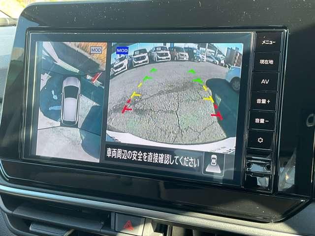 ノート １．２　Ｘ　当社社用車／プロパイロット／純正ナビ／アラ　リアカメラ　衝突被害軽減ブレ－キ　全方位カメラ　ＥＴＣ付　ＬＥＤヘッドライト　レーダークルーズ　レーンアシスト　インテリジェントキー　ワンオーナー　ドラレコ　整備記録簿　ワンセグＴＶ　ＴＶナビ　ＡＢＳ（7枚目）