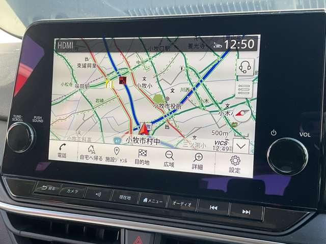 ノート １．２　Ｘ　※雹害未使用車／日産コネクトナビ／プロパイ　リアカメラ　衝突被害軽減ブレ－キ　全方位カメラ　ＥＴＣ付　ＬＥＤヘッドライト　レーダークルーズ　レーンアシスト　インテリジェントキー　ワンセグＴＶ　ＴＶナビ　サイドカーテンエアバック　サイドカメラ（8枚目）