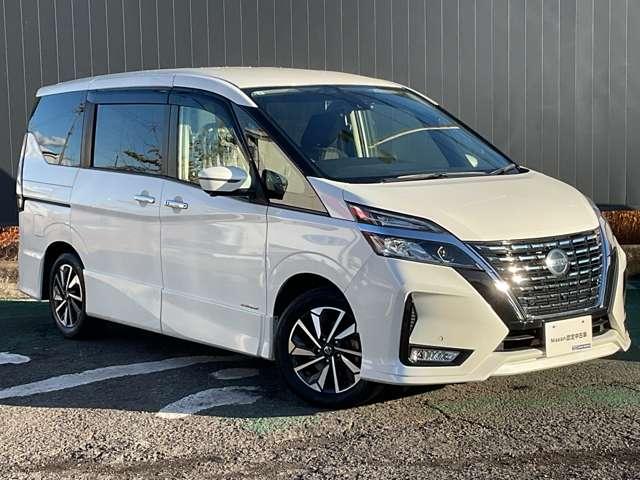 セレナ ２．０　ハイウェイスター　Ｖ　プロパイロット／後席モニター／両側オートス　サイドエアバッグ　アラウンドビュ－　アルミ　衝突被害軽減　ＬＤＰ　エアバッグ　両側オートスライドドア　ＬＥＤライト　インテリジェントキー　点検記録簿　サイドカメラ　メモリーナビ　アイドリングストップ（17枚目）