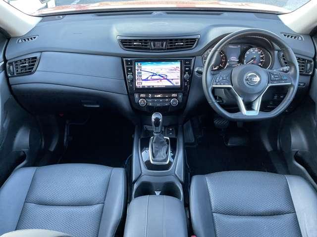 エクストレイル ２．０　２０Ｘｉ　ハイブリッド　４ＷＤ　プロパイロット／全席シートヒーター／運転席　ＬＥＤ　アダプティブクルーズコントロール　パートタイム４ＷＤ　ドライブレコーダー　ＥＴＣ　エアコン　Ｒカメラ　アルミ　ＡＢＳ　ＴＶナビ　メモリーナビ　ワンセグＴＶ　寒冷地仕様　キーレスエントリー（4枚目）