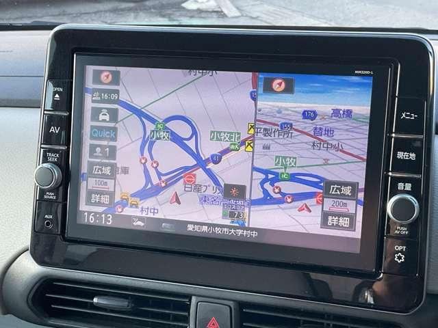 ルークス ６６０　Ｘ　メモリーナビＭＭ３２０Ｄ－Ｌ／前方用・後方用ドラ　ＡＨＢ　地デジ　緊急ブレーキ　ワンオ－ナ－車　アイドリングＳ　ＥＴＣ付き　インテリキー　ドラレコ　サイドエアバック　Ｂカメラ　パワーウインドウ　ＡＢＳ（9枚目）