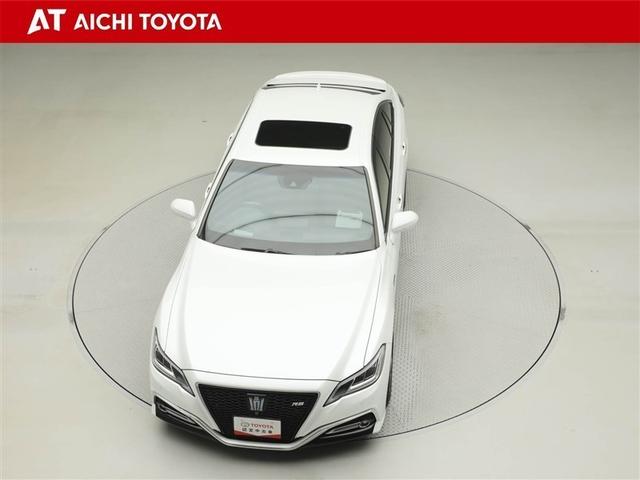 クラウンハイブリッド ＲＳアドバンス　クルーズＣ　ワンオーナ－　ＰＣＳ　ドラレコ付き　バックモニター　Ｗエアバッグ　本革シート　ＤＶＤ　ＴＶナビ　地デジ　インテリキー　サンルーフ　運転席エアバッグ　パワーシート　ＡＵＸ　アルミ　メモリナビ（17枚目）