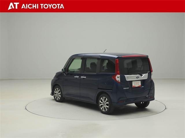 ルーミー カスタムＧ－Ｔ　助手席エアバック　両側オートスライドドア　スマートキープッシュスタート　ＬＥＤライト　１オーナー　横滑り防止機能　クルコン　ＥＴＣ付　アルミホイール　キーレス　ＤＶＤ　ナビ＆ＴＶ　セキュリティ　ＡＢＳ（4枚目）