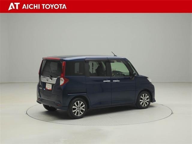 ルーミー カスタムＧ－Ｔ　助手席エアバック　両側オートスライドドア　スマートキープッシュスタート　ＬＥＤライト　１オーナー　横滑り防止機能　クルコン　ＥＴＣ付　アルミホイール　キーレス　ＤＶＤ　ナビ＆ＴＶ　セキュリティ　ＡＢＳ（6枚目）