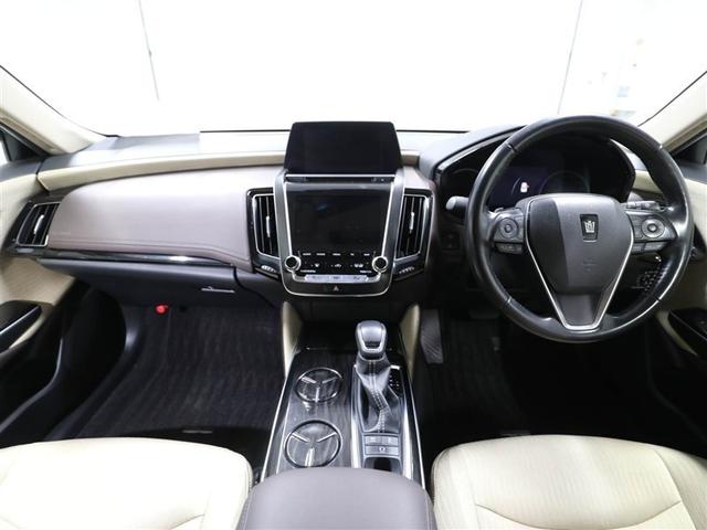 クラウンハイブリッド Ｓ　Ｃパッケージ　衝突軽減Ｂ　盗難防止システム　エアバッグ　クルコン　Ｂカメラ　ＬＥＤヘッドライト　フルセグＴＶ　ＡＣ１００Ｖ電源　スマートキー＆プッシュスタート　パワーシート　メモリーナビゲーション　ＥＴＣ付　アルミ（18枚目）