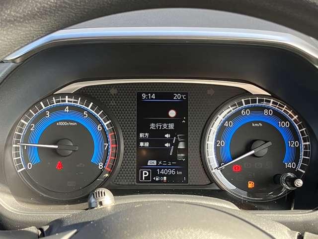 ルークス ６６０　ハイウェイスターＸ　大画面純正ナビ　前後ドライブレコーダー　アイスト　衝突被害軽減ブレ－キ　マルチビューカメラ　車線逸脱警報装置　ＥＴＣ　ＬＥＤ　スマートキー　パワーウィンドウ　ワンオーナー　カーテンエアバック　ドライブレコーダー　ナビＴＶ　バックカメラ（6枚目）