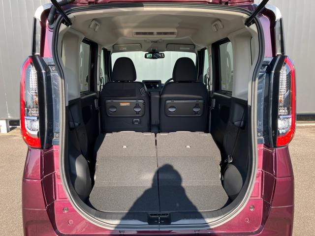 ルークス ６６０　ハイウェイスターＸ　※雹害車※　エマージェンシーブレーキ　踏　アイスト　衝突被害軽減ブレ－キ　助手席側オートスライドドア　マルチビューカメラ　車線逸脱警報装置　ＬＥＤ　スマートキー　パワーウィンドウ　カーテンエアバック　バックカメラ　記録簿　パワステ　キーフリ（16枚目）