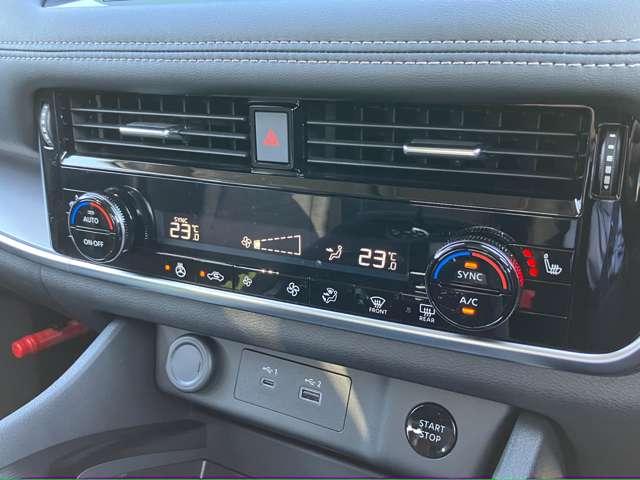 エクストレイル １．５　Ｘ　ｅ－４ＯＲＣＥ　４ＷＤ　※雹害車※プロパイロット　メーカーナビ　エマブレ　レーンキープアシスト　アダプティブクルーズコントロール　禁煙　バックモニター　ＬＥＤヘッドライト　インテリジェントキー　ＥＴＣ　４ＷＤ　寒冷地仕様　キーレスエントリー　アイドリングストップ（12枚目）