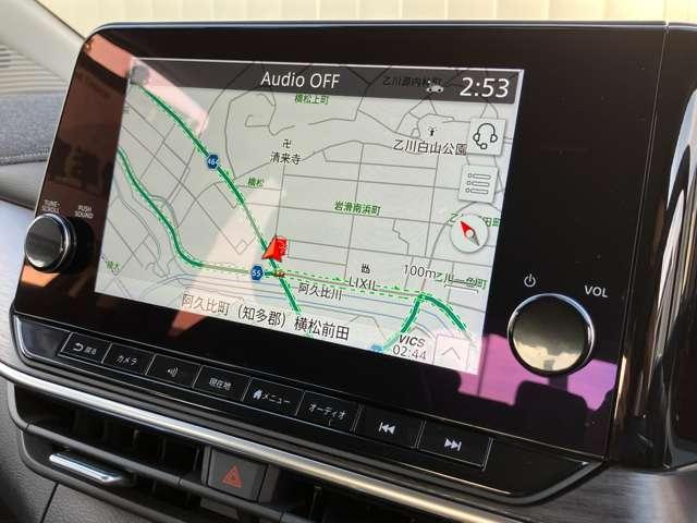 オーラ 1.2 G レザーエディション ※雹害車※プロパイロット 大画面純正ナビ ワンオーナ 追突防止 レーダークルーズ 本革 車線逸脱警報装置 寒冷地仕様 禁煙車 LED 盗難防止 バックモニター ETC インテリジェントキー メモリーナビゲーション AW キーレスエントリー(8枚目)