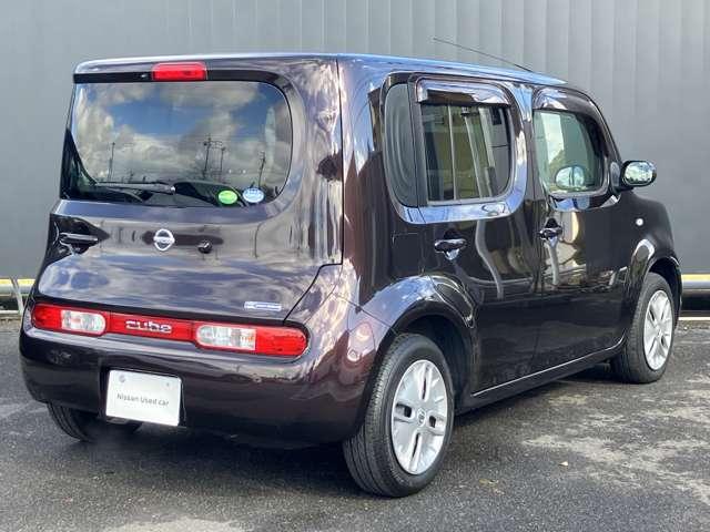 キューブ １．５　１５Ｘ　純正ディーラーナビ　ＥＴＣ　バックカメラ　キーフリーシステム　ＥＣＯモード　スマートキープッシュスタート　Ｂカメラ　ＡＣ　ダブルエアバック　１オーナー　ＥＴＣ　ナビ　ＰＳ　運転席エアバック　整備記録簿　ＡＢＳ　メモリーナビ　パワーウィンド（2枚目）