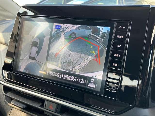 ノート １．２　Ｘ　※雹害車※　ディーラーオプション大画面ナ　リアカメラ　衝突被害軽減ブレ－キ　全方位カメラ　ＥＴＣ付　ＬＥＤヘッドライト　レーンアシスト　インテリジェントキー　ワンオーナー　ドラレコ　整備記録簿　ワンセグＴＶ　ＴＶナビ　サイドカーテンエアバック（8枚目）