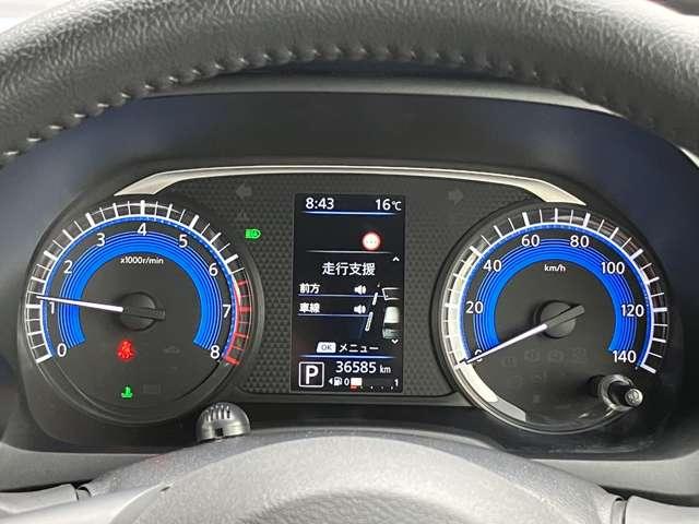 デイズ ６６０　ハイウェイスターＸ　大画面純正ナビ　前後ドライブレコーダー　ブレーキサポート　ＬＥＤ　ドライブレコーダー　イモビライザー　１オーナー　インテリジェントキー　ＥＴＣ　レーンキープ　バックカメラ　ナビＴＶ　アイドリングストップ　オートエアコン　デュアルエアバッグ（6枚目）