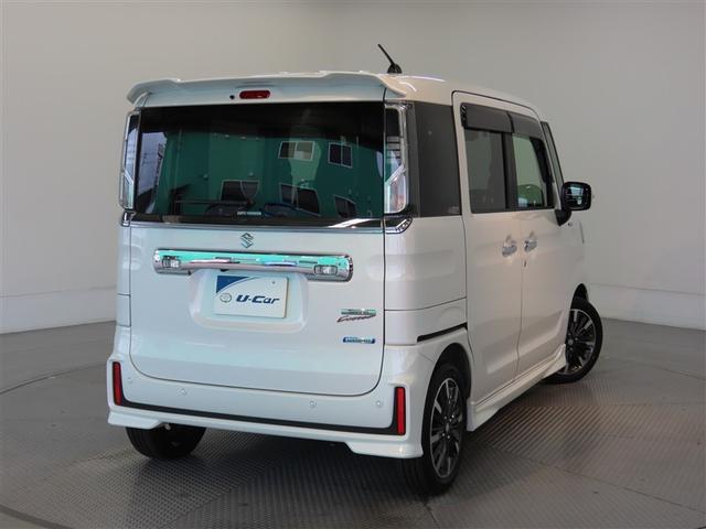 スペーシアカスタム ハイブリッドＸＳ　ハイブリッド　ナビ＆ＴＶ　両側電動スライド　メモリーナビ　フルセグ　バックカメラ　ＤＶＤ再生　ミュージックプレイヤー接続可　衝突被害軽減システム　ＥＴＣ　スマートキー　ＬＥＤヘッドランプ　キーレス（7枚目）