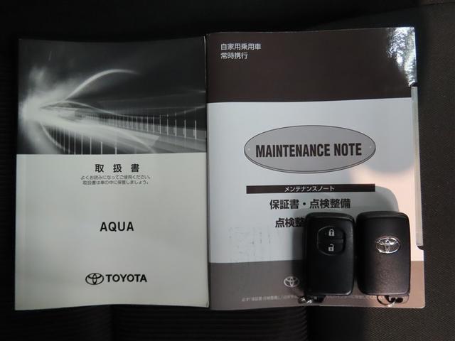アクア Ｓスタイルブラック　ハイブリッド　ナビ＆ＴＶ　メモリーナビ　ワンセグ　バックカメラ　衝突被害軽減システム　ＥＴＣ　スマートキー　アイドリングストップ　キーレス　ＣＤ（18枚目）