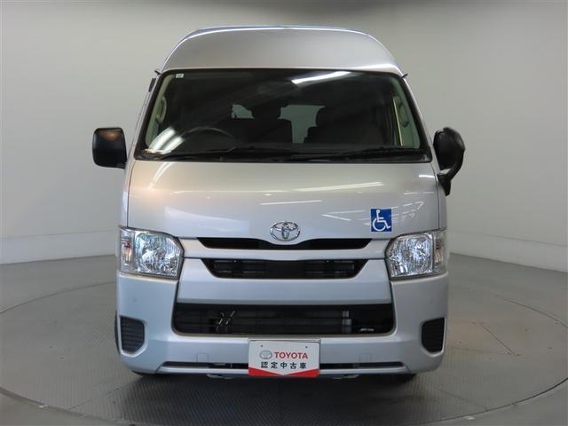 ハイエースバン ＤＸ　クルマイスシヨウ　福祉車両　展示・試乗車　ナビ＆ＴＶ　メモリーナビ　ワンセグ　バックカメラ　衝突被害軽減システム　ＥＴＣ　３列シート　乗車定員８人　キーレス　ＣＤ　Ｗエアコン（4枚目）