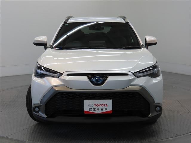 カローラクロス ハイブリッド　Ｚ　ハイブリッド　ナビ＆ＴＶ　メモリーナビ　フルセグ　バックカメラ　ミュージックプレイヤー接続可　衝突被害軽減システム　ＥＴＣ　電動シート　スマートキー　ＬＥＤヘッドランプ　アイドリングストップ　キーレス（5枚目）