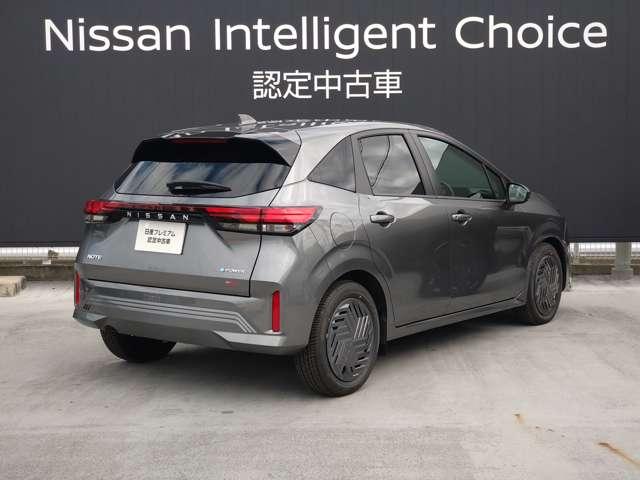 ノート 1.2 X 雹害車 9インチナビ/雹害箇所修理済車両/LEDヘッド こちらの車両は雹害車となります。誠に勝手ながら雹害車は岐阜県内及び、岐阜県隣接県在住のご来店いただけるお客様に限り販売させていただきます(2枚目)