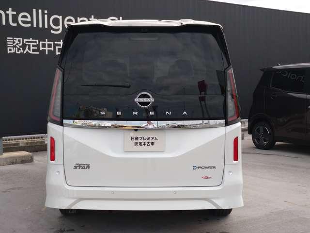 セレナ １．４　ｅ－パワー　ハイウェイスターＶ　コネクトナビ／アラウンドモニター／後席モニター　こちらの車両は雹害車となります。誠に勝手ながら雹害車は岐阜県内及び、岐阜県隣接県在住のご来店いただけるお客様に限り販売させていただきます（79枚目）