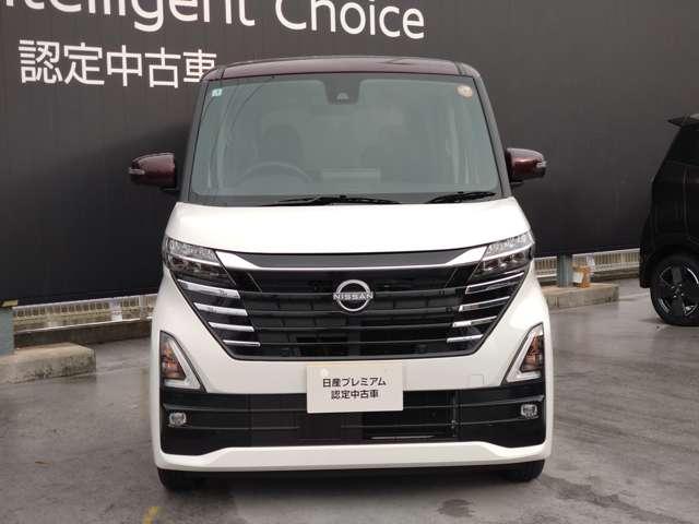 ルークス 660 ハイウェイスターX 弊社元社用車 電動スライドドア/9インチナビ/アラウンドビューモニター 迫力あるフロントフェイスにスポーティで上質なインテリア、エマブレ&踏み間違い防止アシスト、さらに車線逸脱防止アシストを標準装備しました(77枚目)