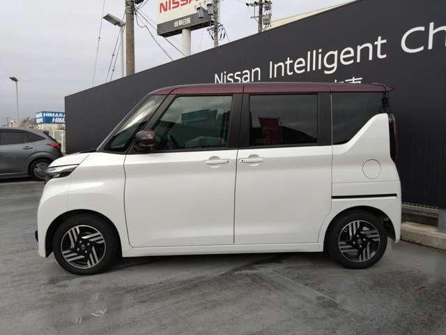 ルークス 660 ハイウェイスターX 弊社元社用車 電動スライドドア/9インチナビ/アラウンドビューモニター 迫力あるフロントフェイスにスポーティで上質なインテリア、エマブレ&踏み間違い防止アシスト、さらに車線逸脱防止アシストを標準装備しました(78枚目)