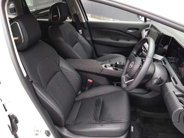 オーラ 1.2 G レザーエディション コネクトナビ/プロパイロット/アラウンド 第二世代e-POWERを搭載し力強さ、なめらかさ、静かさ、すべてが進化した電気の走りと、内外装の細部に至るまで「上質」にこだわったコンパクトカー『AURA』(17枚目)