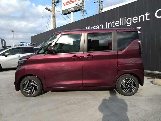 ルークス 660 ハイウェイスターX プロパイロットエディション 元試乗車/スマートルームミラー/両側電動ス 自動車専用道路で先行車両との車間距離を一定に保つようにハンドル操作を支援し、ドライバーの運転をサポートする、同一車線運転支援技術「プロパイロット」搭載(78枚目)