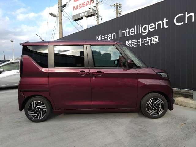 ルークス 660 ハイウェイスターX プロパイロットエディション 元試乗車/スマートルームミラー/両側電動ス 自動車専用道路で先行車両との車間距離を一定に保つようにハンドル操作を支援し、ドライバーの運転をサポートする、同一車線運転支援技術「プロパイロット」搭載(80枚目)