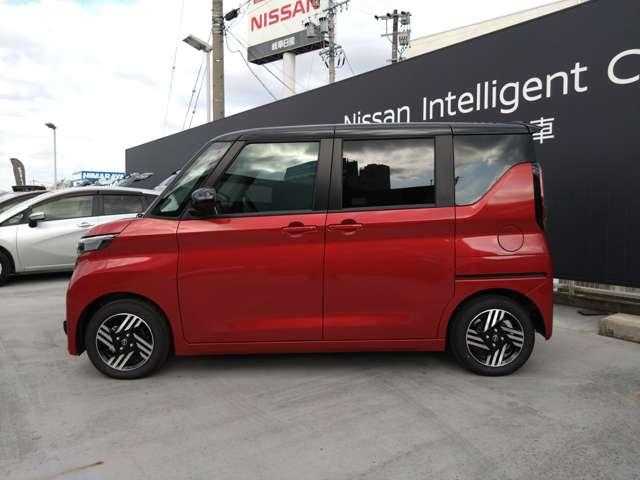 ルークス ６６０　ハイウェイスターＸ　プロパイロットエディション　元試乗車／両側電動スライドドア／アラウンドビュー　自動車専用道路で先行車両との車間距離を一定に保つようにハンドル操作を支援し、ドライバーの運転をサポートする、同一車線運転支援技術「プロパイロット」搭載（78枚目）