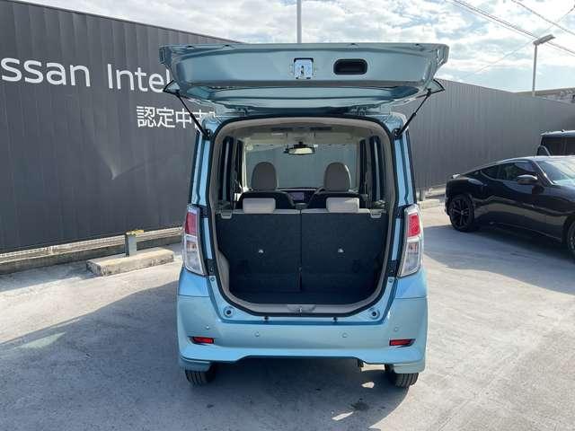 デイズルークス X 被害軽減ブレーキ 横滑防止装置 全周囲カメラ 日産純正メモリーナビ CDDVD再生 Bluetooth接続 プライバシーガラス 後席ロールサンシェイド 電動格納式ドアミラー ドラレコ前 オートエアコン(38枚目)