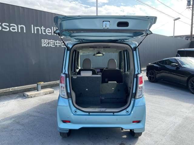 デイズルークス X 被害軽減ブレーキ 横滑防止装置 全周囲カメラ 日産純正メモリーナビ CDDVD再生 Bluetooth接続 プライバシーガラス 後席ロールサンシェイド 電動格納式ドアミラー ドラレコ前 オートエアコン(39枚目)