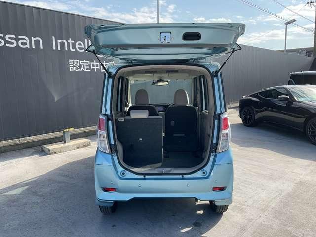 デイズルークス X 被害軽減ブレーキ 横滑防止装置 全周囲カメラ 日産純正メモリーナビ CDDVD再生 Bluetooth接続 プライバシーガラス 後席ロールサンシェイド 電動格納式ドアミラー ドラレコ前 オートエアコン(40枚目)