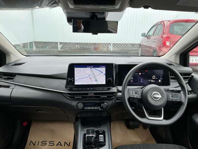 ノート Ｘ　１．２　Ｘ　プロパイロット　ＳＯＳコール　ＥＴＣ２．０　ＬＥＤヘッドライト　エマジェンシ－ブレ－キ　アクティブヘッドランプ　アランドビュ－モニタ－（4枚目）