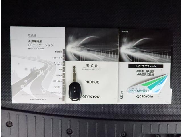 プロボックス ＧＬ　ＳＤナビ　ワンセグ　バックカメラ　ミュージックプレイヤー接続可　衝突被害軽減システム　ＥＴＣ　マニュアルＡＣ　ハロゲン　アイドリングストップ　キーレス　サイドバイザー　オートライト　電動格納ドアミラー（14枚目）