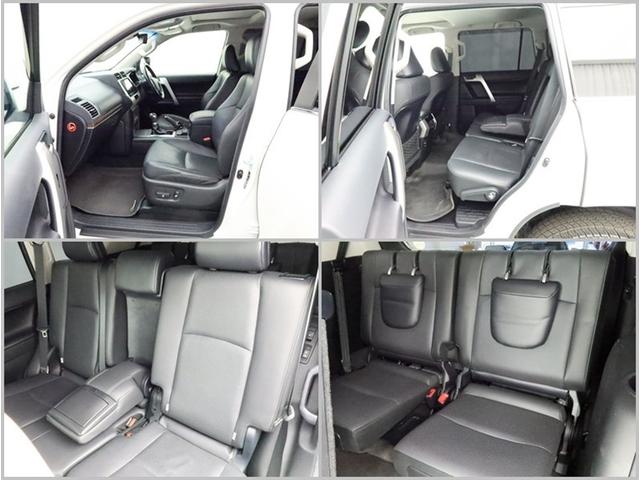 ランドクルーザープラド ＴＸ　Ｌパッケージ　ムーンルーフ　ＳＤナビ　フルセグ　Ｂモニター　ドラレコ　衝突被害軽減システム　ＥＴＣ　電動革シート　サイドバイザー　クリアランスソナー　シートヒーター　ＬＥＤ　ＦＯＧ　ＡＷ　オートライト　ワンオーナー（37枚目）