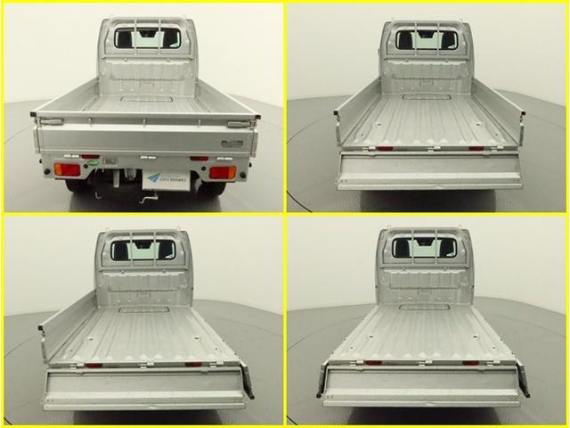 キャリイトラック KCエアコン・パワステ 衝突被害軽減システム AM/FMラジオ マニュアルエアコン パワーステアリング デュアルエアバッグ ABS 横滑り防止 ハロゲンヘッドライト オートライト マッドガード 最大積載量350キロ 三方開き(22枚目)