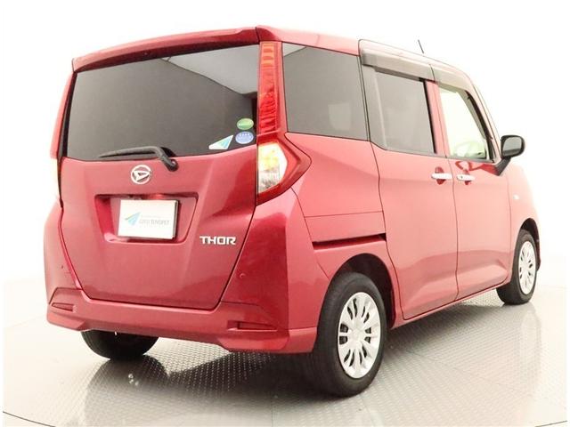 トール Ｘ　ＳＡＩＩ　左側電動スライド　ＡＶナビ　フルセグ　ＢＴ　Ｂモニター　ドラレコ　衝突被害軽減システム　スマートキー　アイドリングストップ　電動格納ドアミラー　サイドバイザー　リヤワイパー　オートライト　ワンオーナー（3枚目）