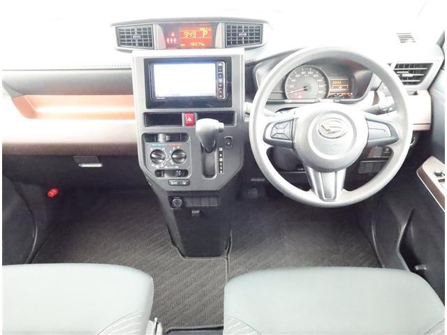 トール Ｘ　ＳＡＩＩ　左側電動スライド　ＡＶナビ　フルセグ　ＢＴ　Ｂモニター　ドラレコ　衝突被害軽減システム　スマートキー　アイドリングストップ　電動格納ドアミラー　サイドバイザー　リヤワイパー　オートライト　ワンオーナー（4枚目）