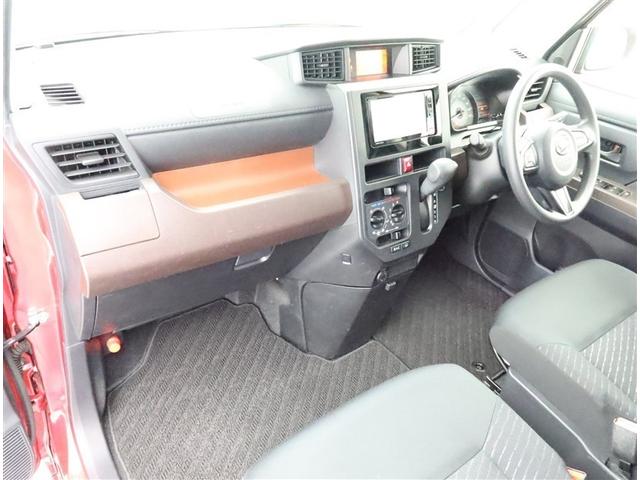 トール Ｘ　ＳＡＩＩ　左側電動スライド　ＡＶナビ　フルセグ　ＢＴ　Ｂモニター　ドラレコ　衝突被害軽減システム　スマートキー　アイドリングストップ　電動格納ドアミラー　サイドバイザー　リヤワイパー　オートライト　ワンオーナー（5枚目）